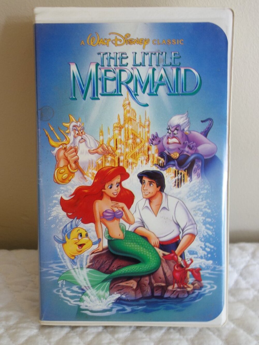 Walt Disney THE LITTLE MERMAID Banned VHS Cover – Black Diamond Clamshell Case